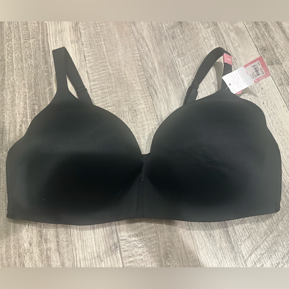 Cacique Black Smooth T-Shirt Bra